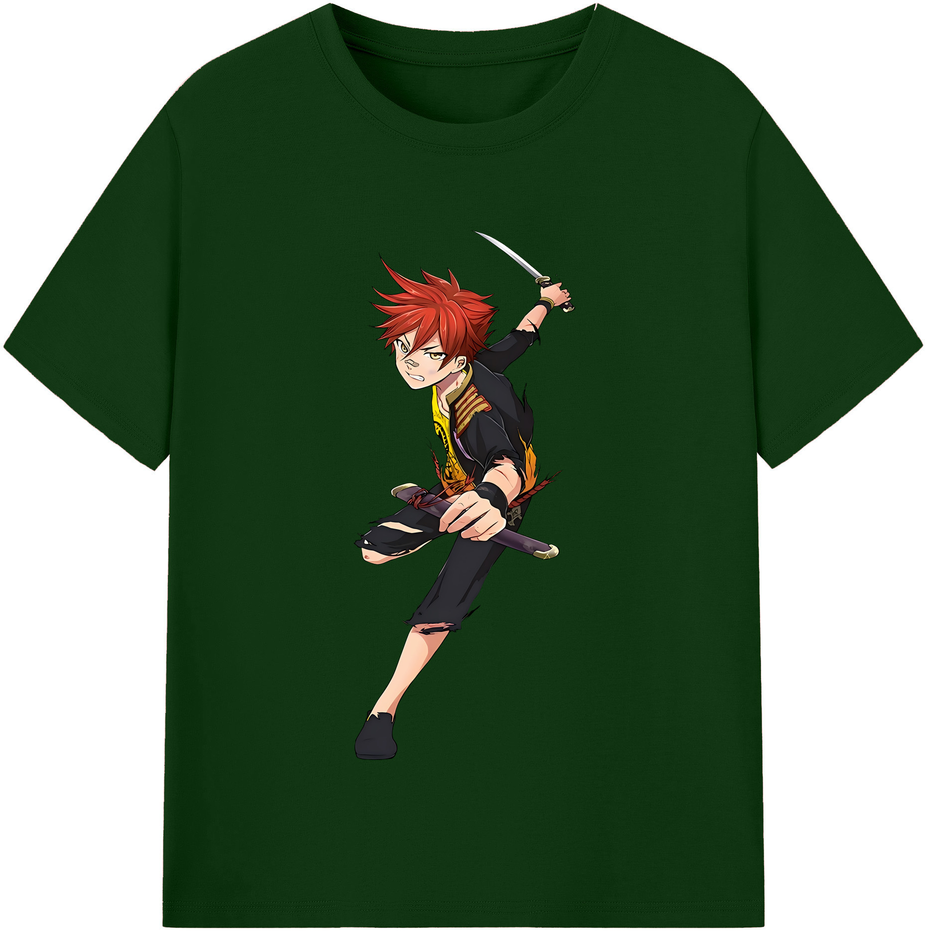 （画像用） 刀剣乱舞 Touken Ranbu 綿100％半袖Tシャツ（フロントプリント）